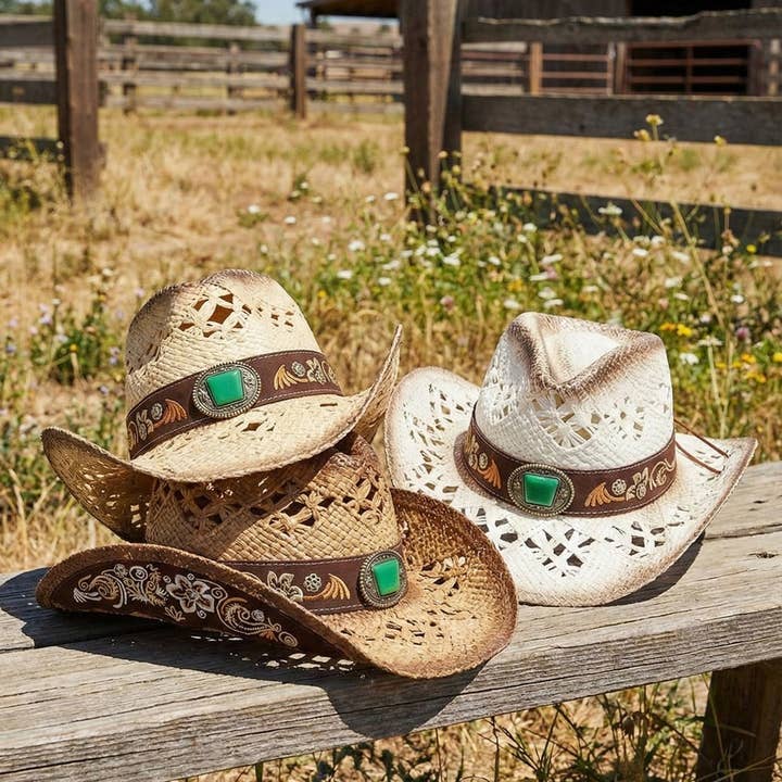 UNDERSIDE PATTERN, FLORAL EMBROIDERY AND RHINESTON, MH 0301 for wholesale by JOIA ACCESSORIES