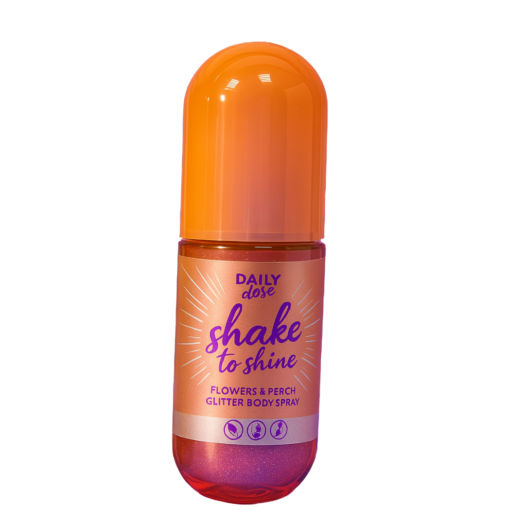 Daily Dose - Cosmyfy - Venta al por mayor Purpurina para el cuerpo - Spray corporal con purpurina - Shake to Shine1