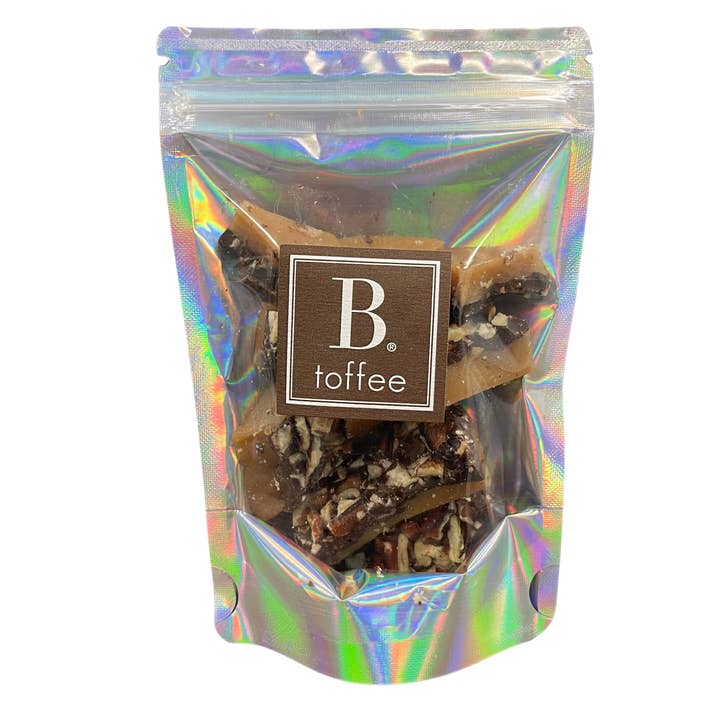 B. Toffee & Treats - Wholesale Toffee - B. Toffee 4oz Grab N Go Bags3