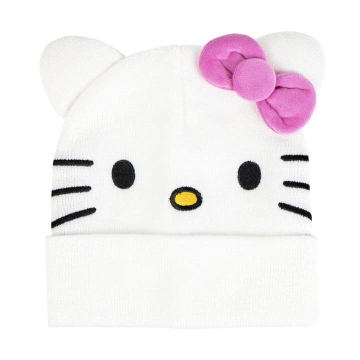 HELLO KITTY KNIT HAT - 2200010557 for wholesale by Mastoys, S.L.