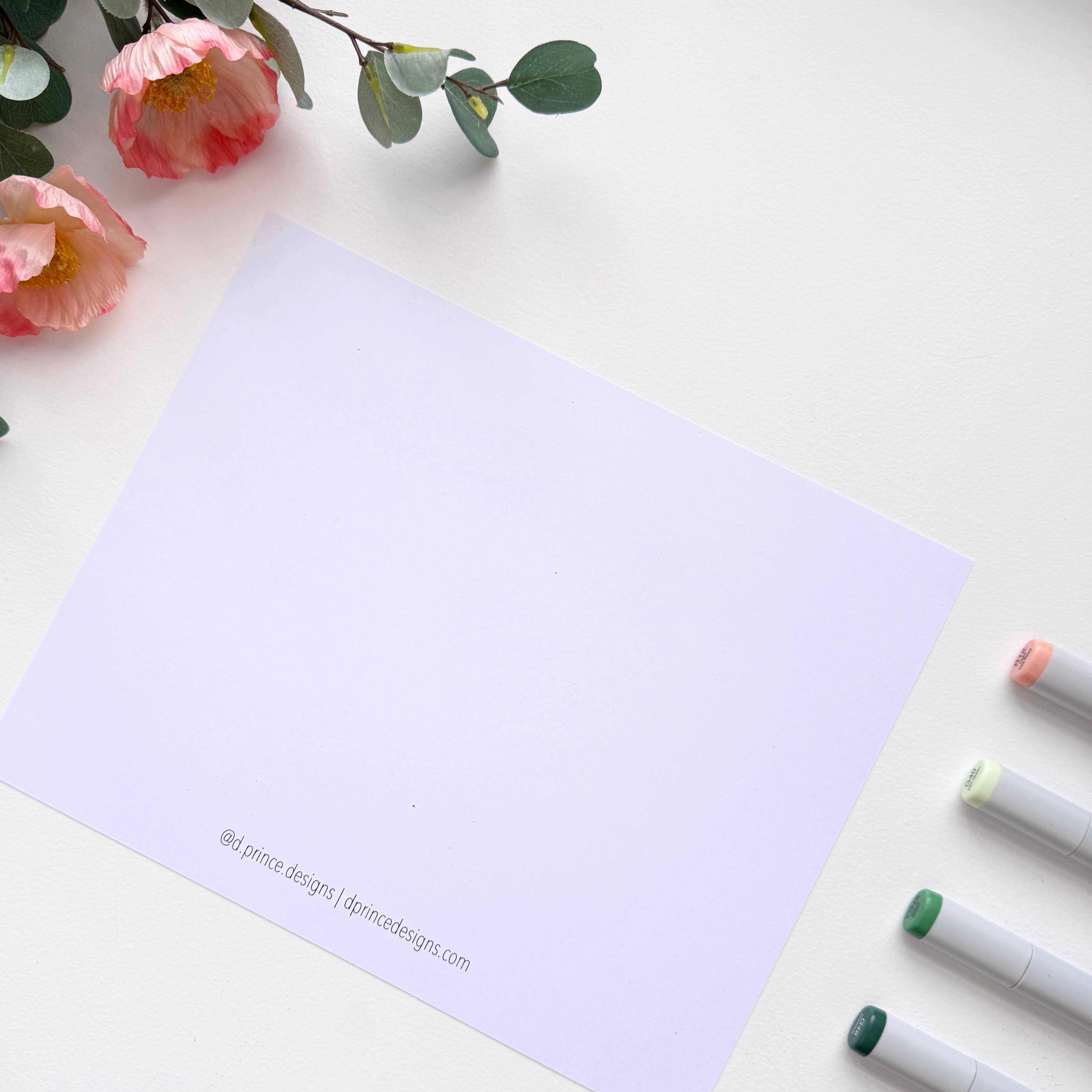 D. Prince Designs - Wholesale Art Print - Strasbourg, France Abstract | Recycled Card Stock Print3