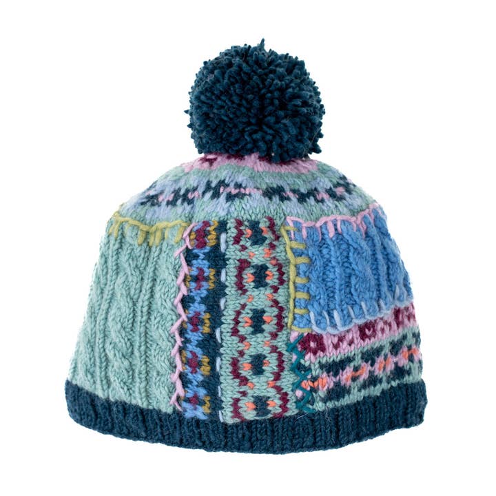 Sombrero Brimfield - Verde azulado para venta al por mayor de French Knot