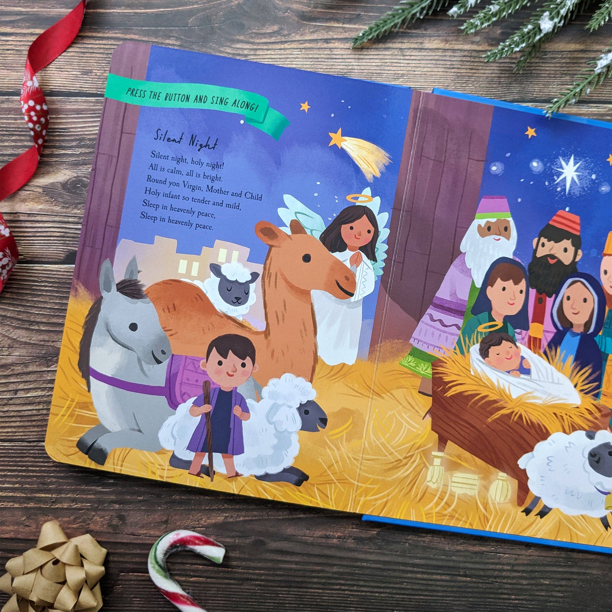 Robert Frederick Ltd – wholesale Pre-school book (3–5) – Children’s Sing-Along Nativity Christmas Sound Book6