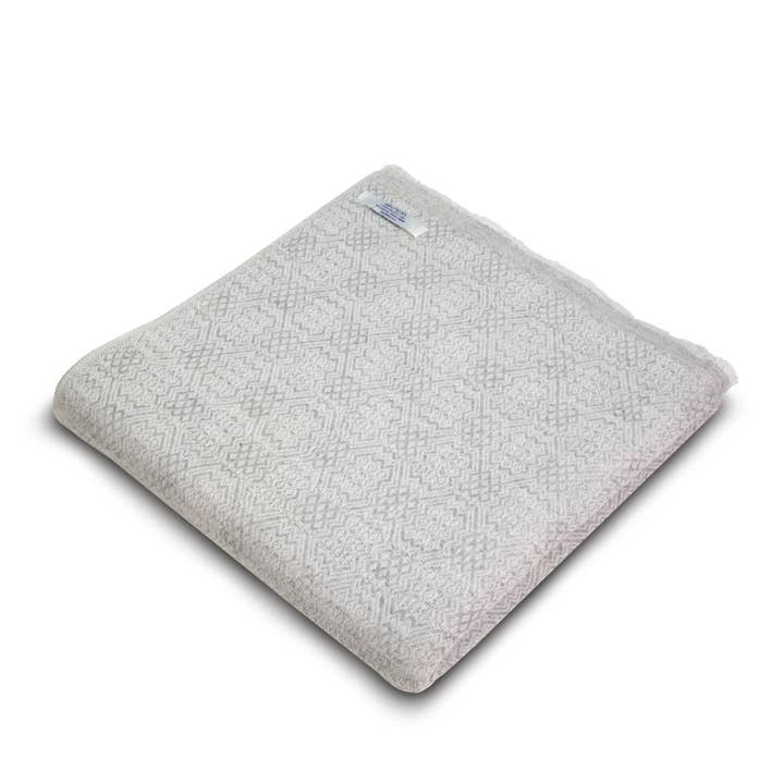 Patterned Design Natural Cashmere Blanket for wholesale by BNB Crafts Inc.