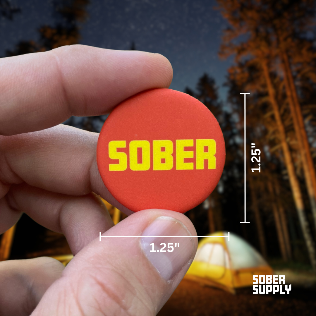 SOBER SUPPLY - Wholesale Lapel Pin/Button - SOBER Button/Pin2