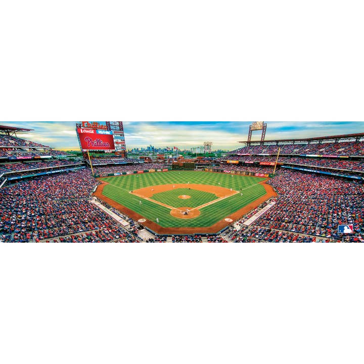 Masterpieces Puzzles - Wholesale Puzzle - Adult - Philadelphia Phillies - 1000 Piece Panoramic Puzzle