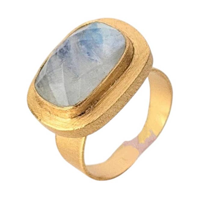 BANI Moonstone Ring for wholesale by Isabel Lamadrid