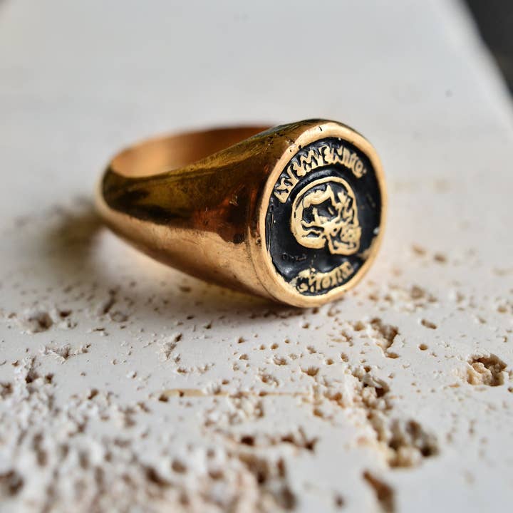 Montestruque - Wholesale Signet Ring - Memento Mori