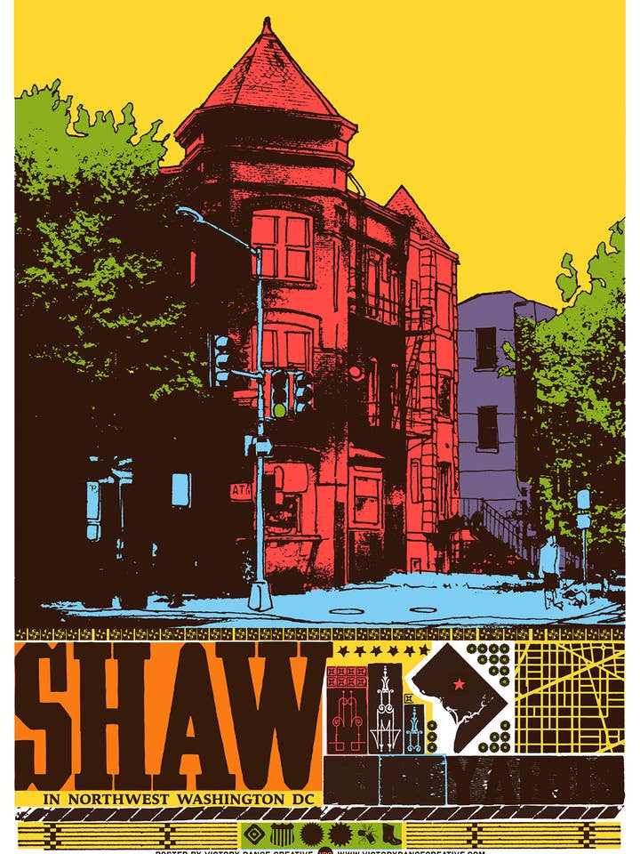 Shaw DC zeefdruk voor wholesale door Victory Dance Creative