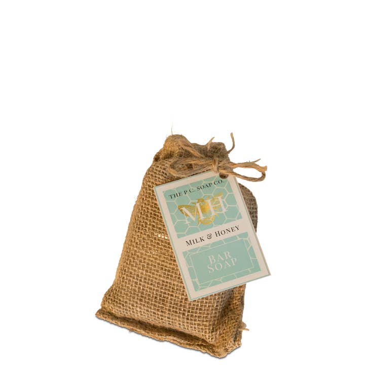 The P.C. Soap Company. - Wholesale Bar Soap - Milk and Honey Moisturizing Soap Slice