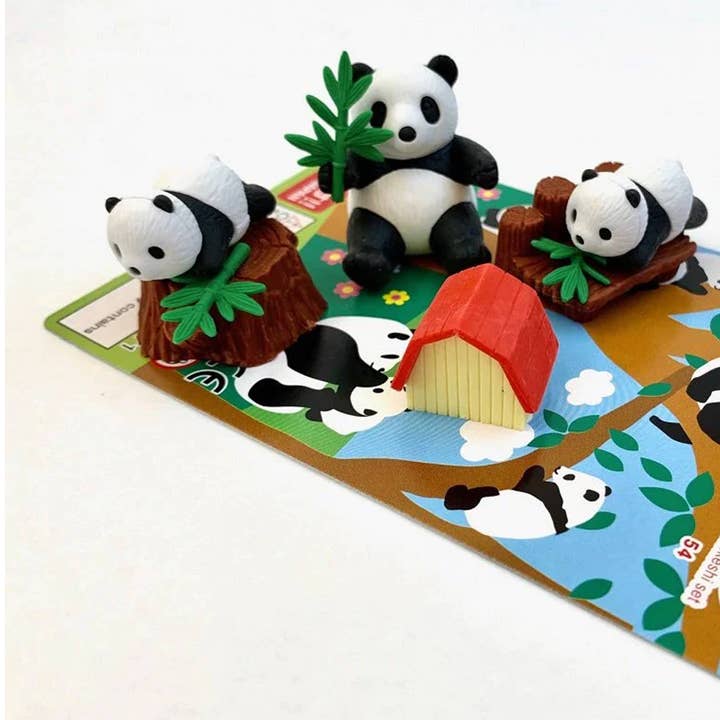 Holiday Farm - Wholesale Eraser – Child - Panda Style Eraser Set For Kids Halloween