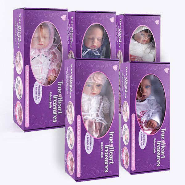 Showcase - Wholesale Doll - Kids - TrueHeart Treasures: Weighted Reborn Lifelike Baby Dolls (3kg) Baby Taylor