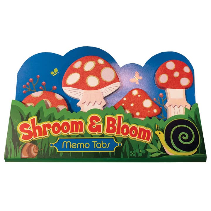 Streamline - Wholesale Bookmark - Shroom & Bloom Memo Tabs2