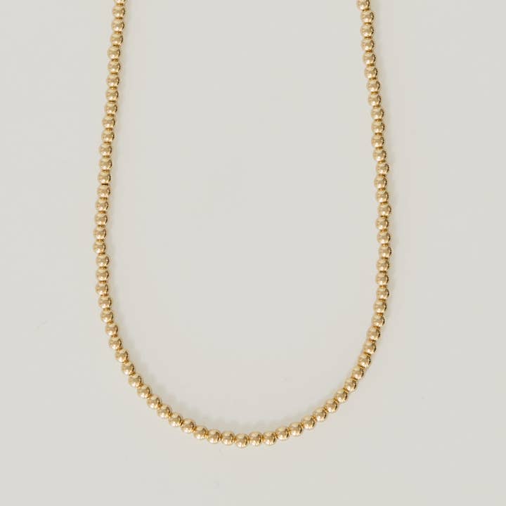 Collana da 4 mm per la vendita all'ingrosso da parte di bijoux + spice