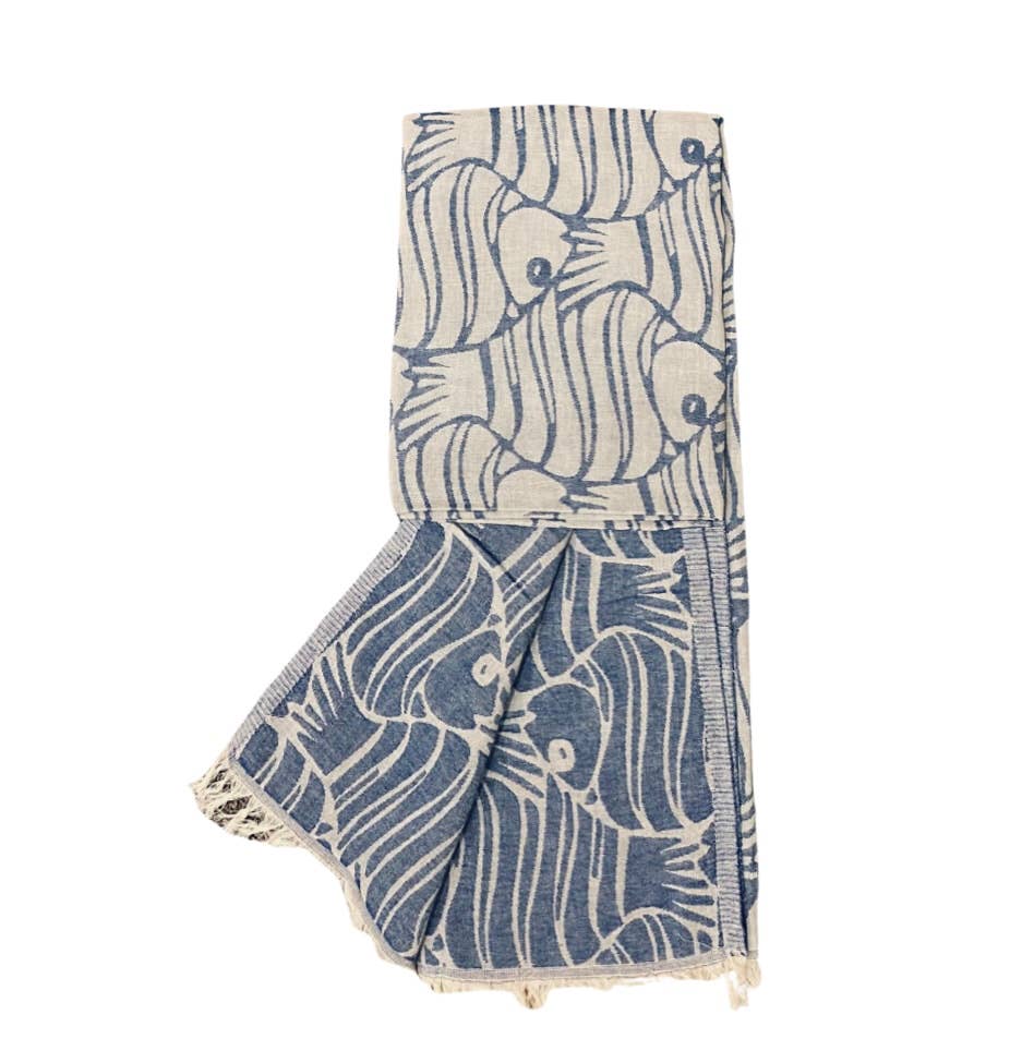 Via Seven - Wholesale Beach Towel - Fishermen's Net Towel3