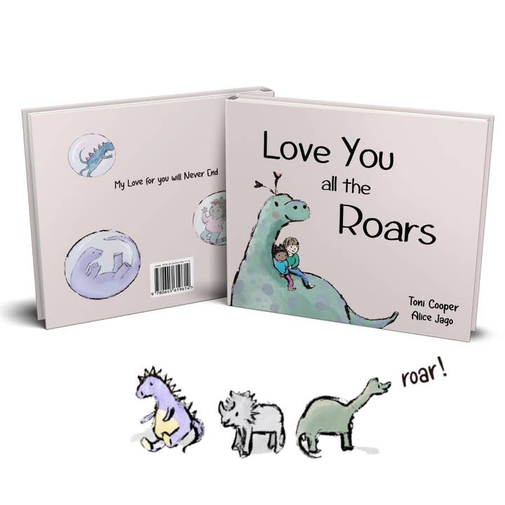 SCHNORG BABY - Wholesale Baby and toddler book (0–2) - Love you all the Roars Luxury Keepsake Book 6