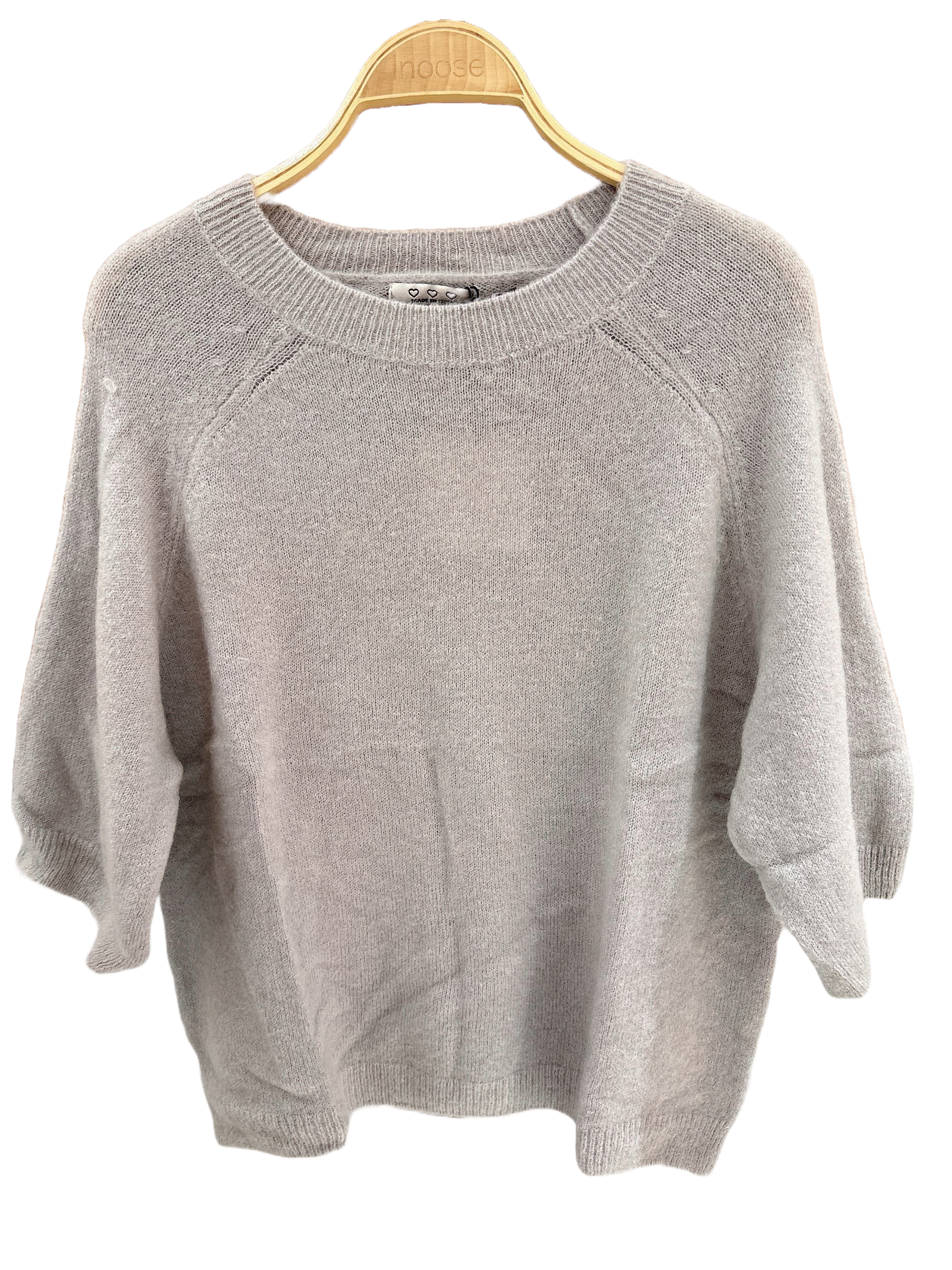 Orice – wholesale Pullovertröja - Dam – Kortärmad rundhalsad stickad tröja - Orice12