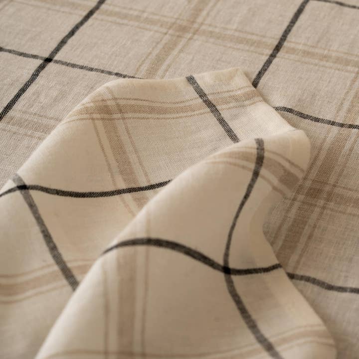 Live Linen - Wholesale Dinner & cloth napkin - Premium Yarn-Dyed Prudence Linen Napkin – Big Checks1