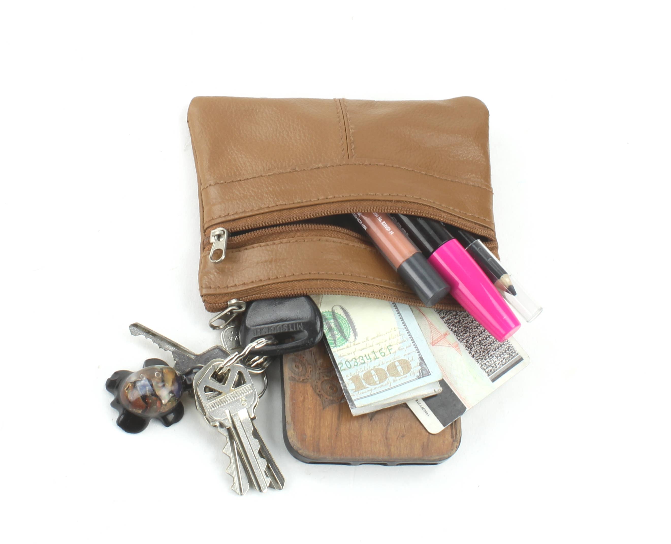 Leather Impressions Inc - Wholesale Coin Purse - Women's - Cowhide Coin Purse 30018