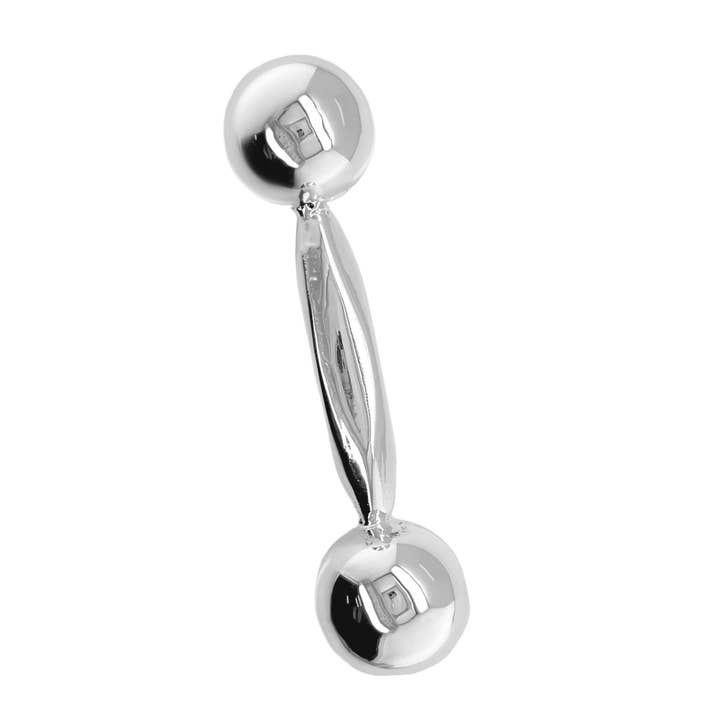 German Silver Baby Rattle Bar for wholesale by Atlanta Jewelers Supply