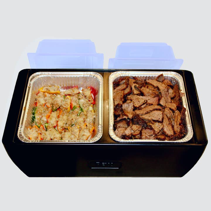 REVO Dubler HEAT | Flameless Chafer and Cooler | Deep Black for wholesale by REVO Coolers