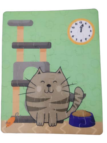 48 pc Cute Cat Puzzle for wholesale by Made By Scratch Crafts