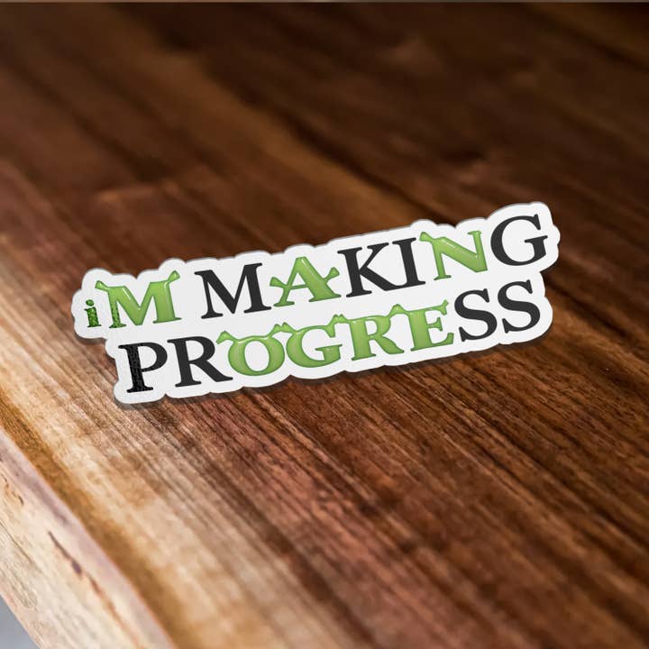 Sticker Bull - Wholesale Sticker - I'm An Ogre Funny Motivational Shrek Vinyl Sticker