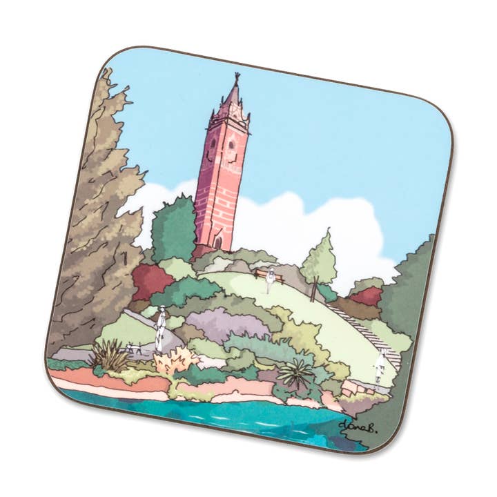 Bristol Cabot Tower Coaster for wholesale by dona B drawings