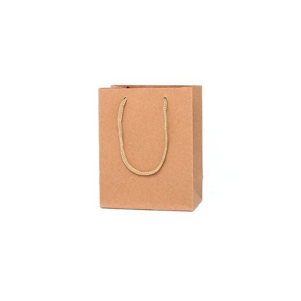 Inca UK - Vendita all'ingrosso Buste regalo - Busta regalo in carta kraft marrone 14,5x11,5x6 cm1