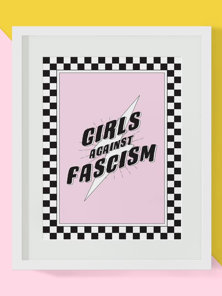 Mädchen gegen den Faschismus für den Großhandel von Bossy Girl