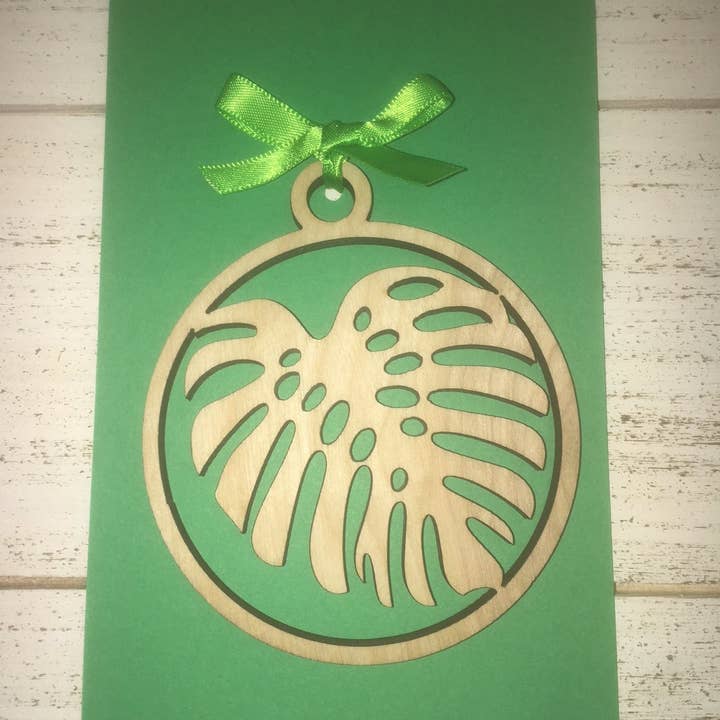 Adorno de hoja de Monstera. para venta al por mayor de Aloha Cuts