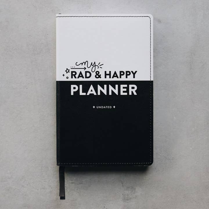 5x8 Undated Planner - Halfsies Edition for wholesale by Rad & Happy