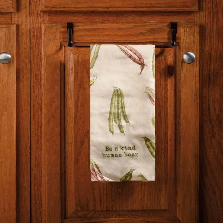 Primitives by Kathy - Wholesale Tea Towel - Be A Kind Human Bean Kitchen Towel