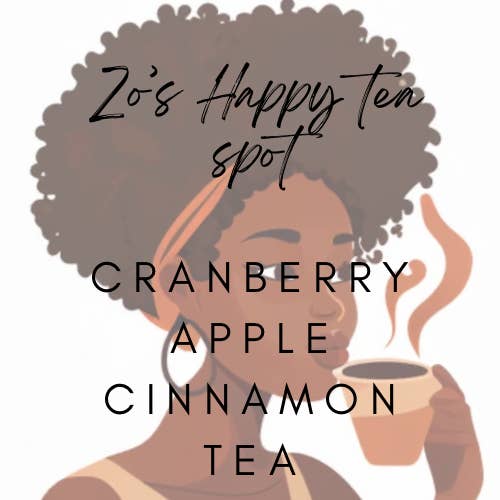 Chá de Arando, Maçã e Canela por atacado de Zonobia’s Happy Tea Spot
