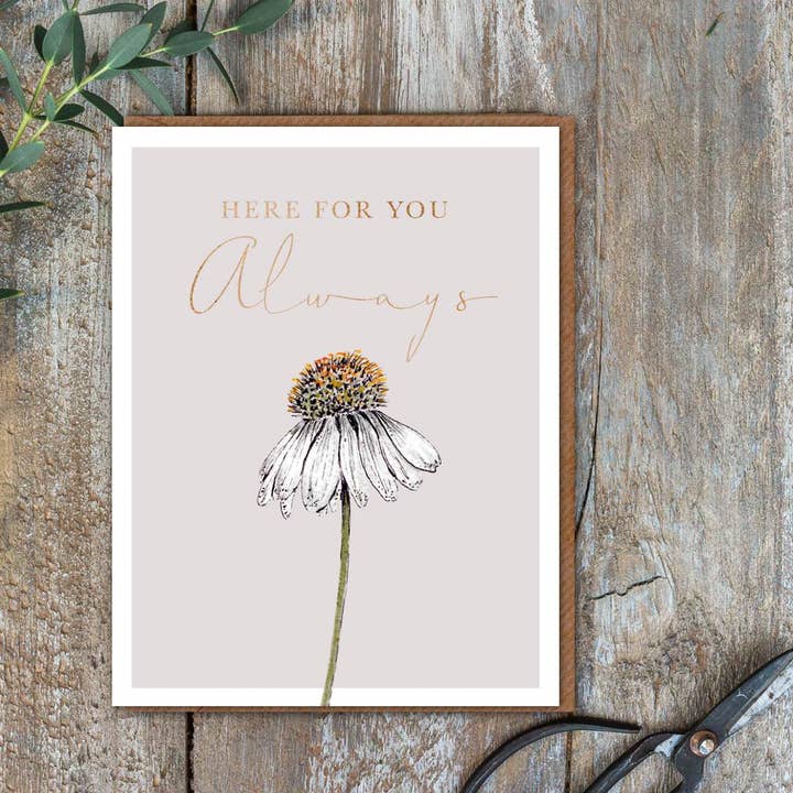 Toasted Crumpet (US Duties Paid) - Wholesale Everyday Greeting Card - Always Here For You Card