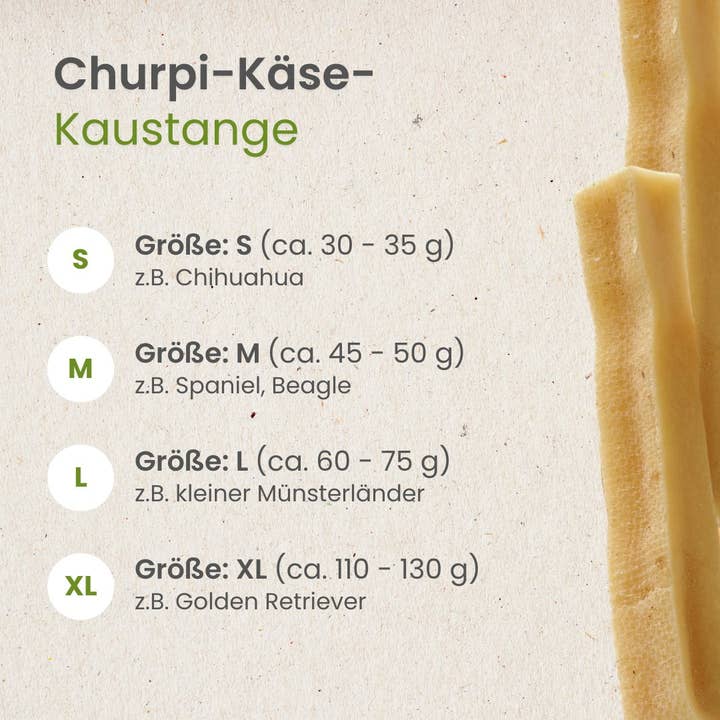 Kauartikel.com GmbH - Wholesale Pet Bone/Rawhide - Dog - Churpi cheese chewing stick size XL2