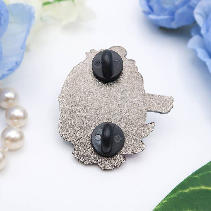 Geekly Whimsical - Wholesale Lapel Pin/Button - Dapper Dinos - Lucinda Spinosaurus Enamel Pin7