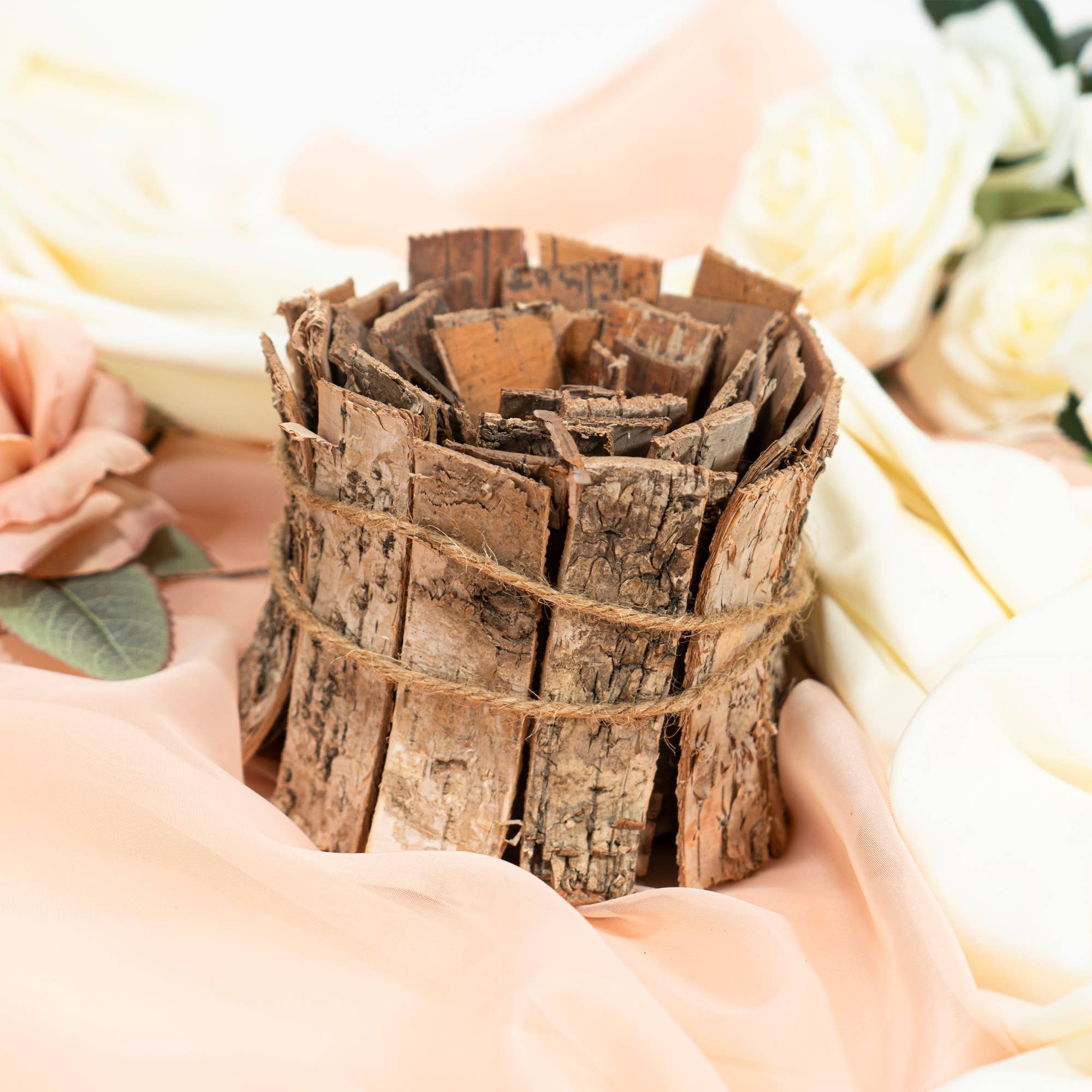 Portofino International Trading, USA - Wholesale Craft Supplies - Natural Wood Bark Roll 4½" x 47"3