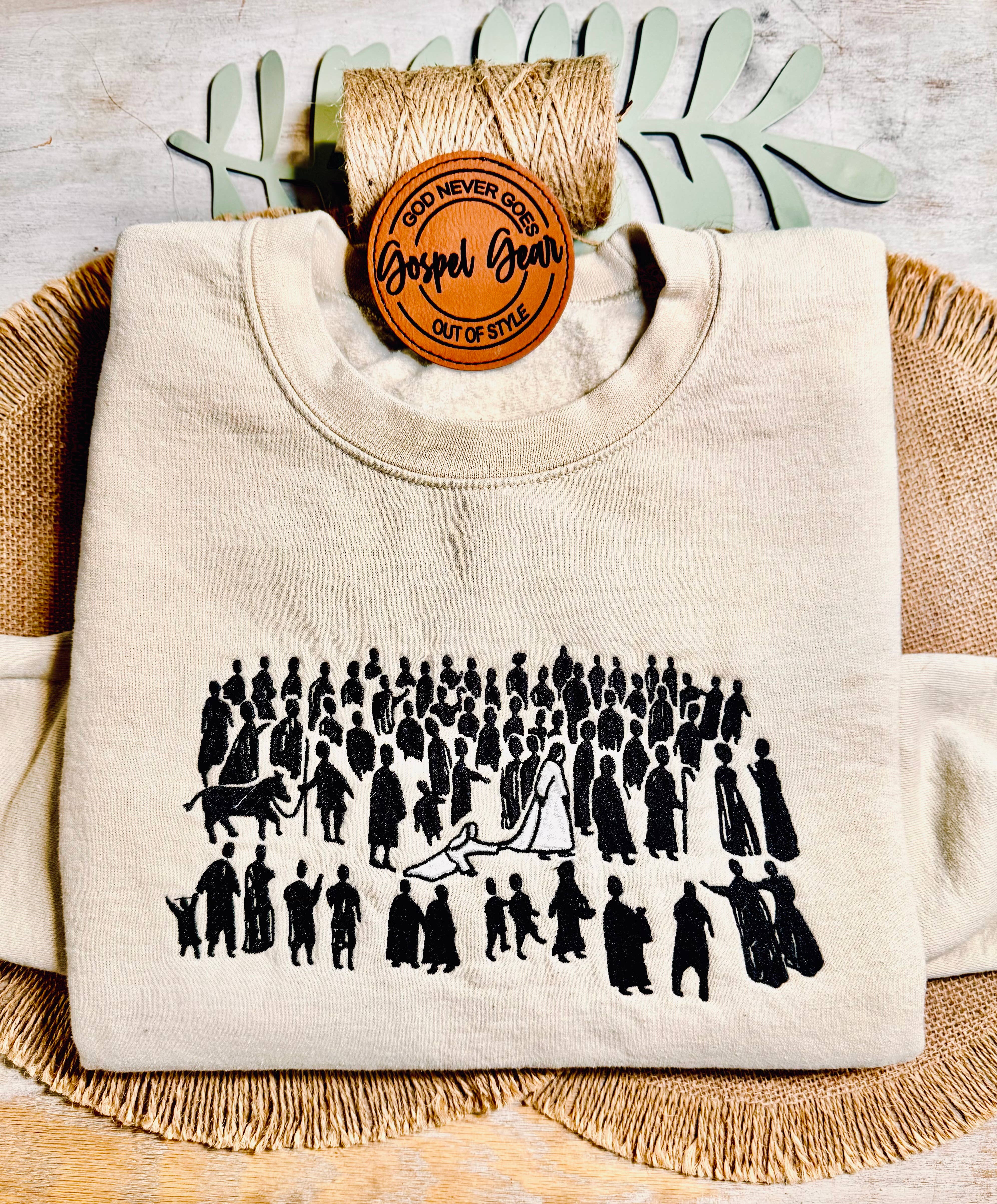 Gospel Gear Co - Wholesale T-Shirt - Unisex - The Hem Of His Garment Embroidered Shirt