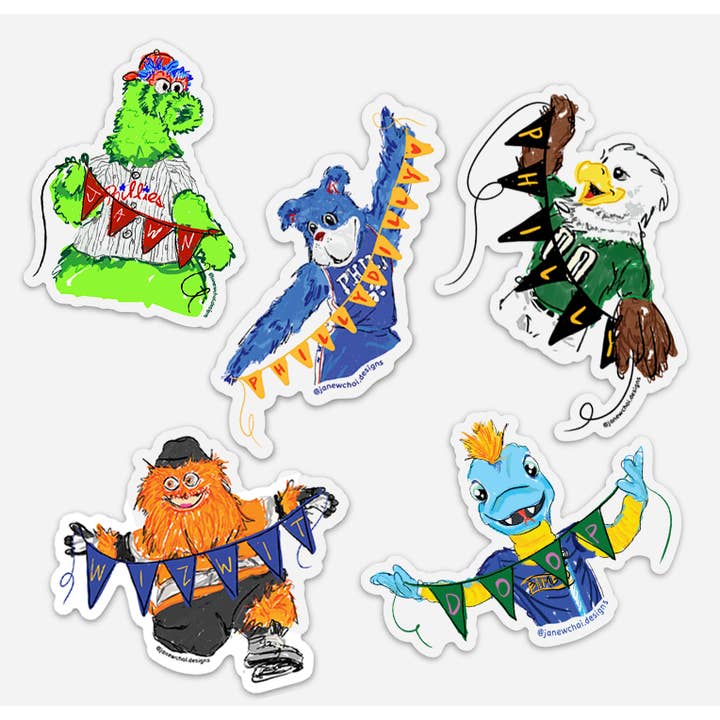 Philly Squad Bundel voor wholesale door Jane W. Choi Designs