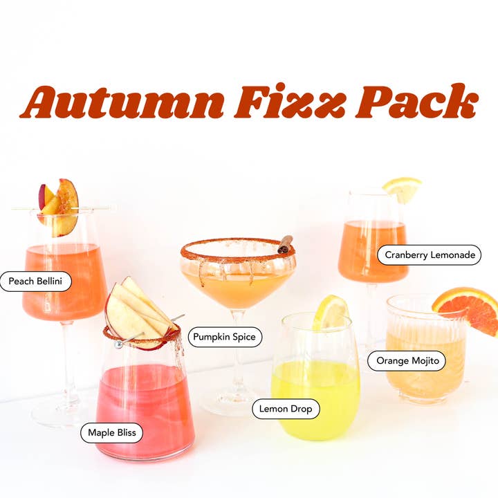 Cocktail Bomb Shop - Wholesale Cocktail Mix/Syrup - AUTUMN FIZZ PACK1