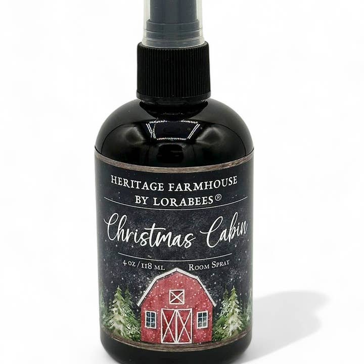 Lorabees - Wholesale Jar/Filled Candle - Christmas Cabin Holiday Farmhouse Fragrance Collection