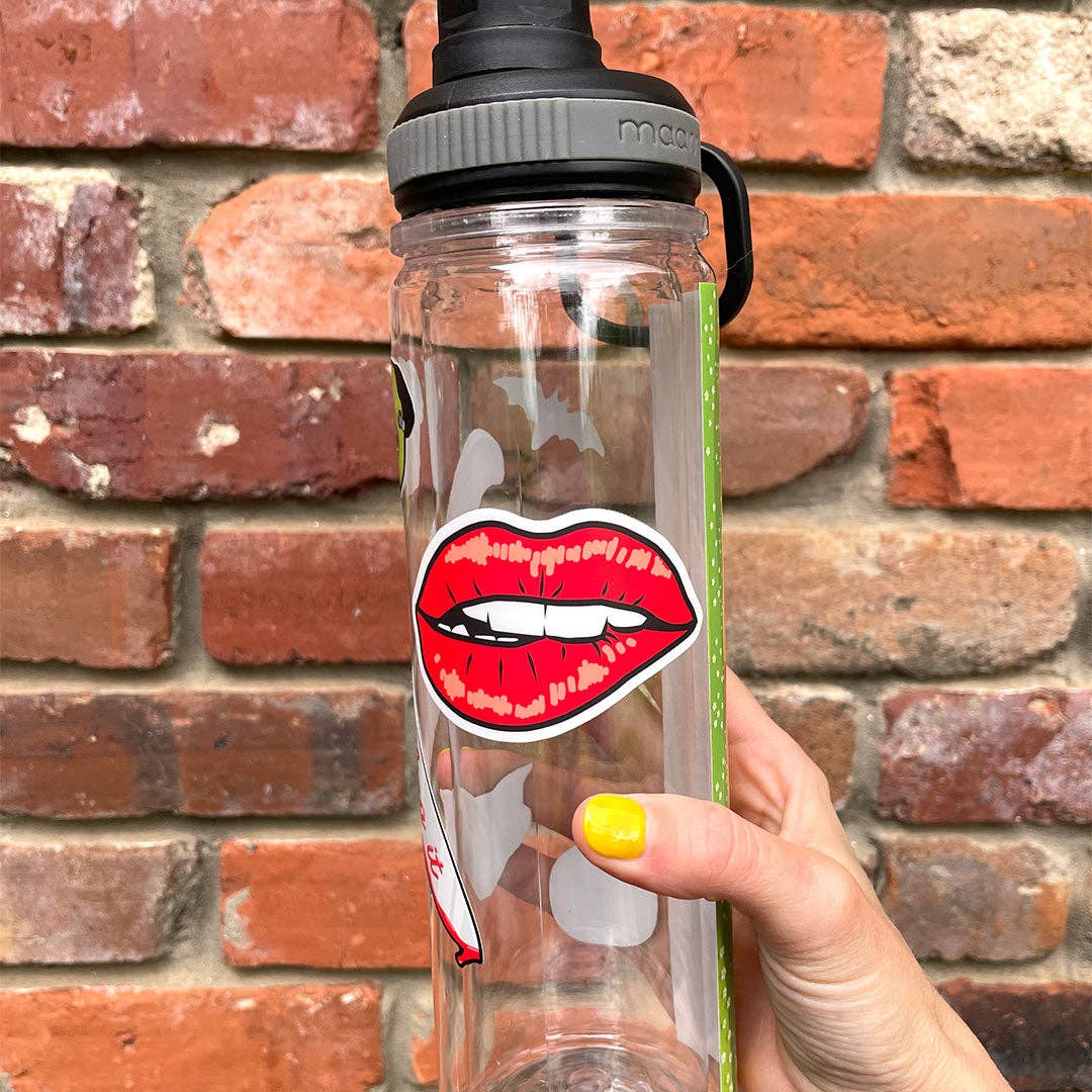 Smarty Pants Paper - Wholesale Sticker - Red Lips Sticker3