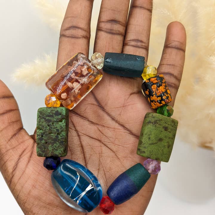 Afrikan Authentix - Wholesale Armband met kralen - Chunky Kralen Armbanden | Afrikaanse Handels Kralen Armbanden