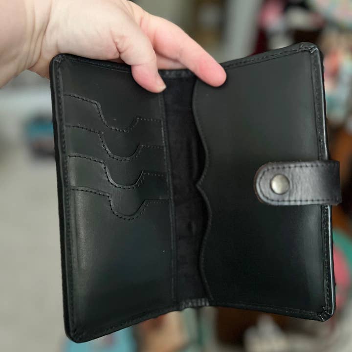 Cedar Hill Country Market - Wholesale Wallet - Women's - Western Genuine Hand Tooled Leather Wallet2