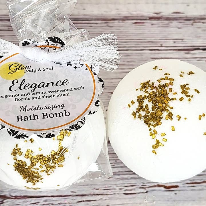 Elegance Bath Bomb Fizzy for wholesale by Glow Body and Soul