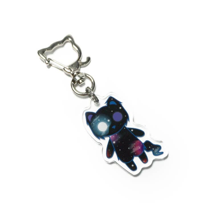 Monster Kitty Society - Wholesale Keychain - Women's - Supernova the Galaxy Cat Keychain1
