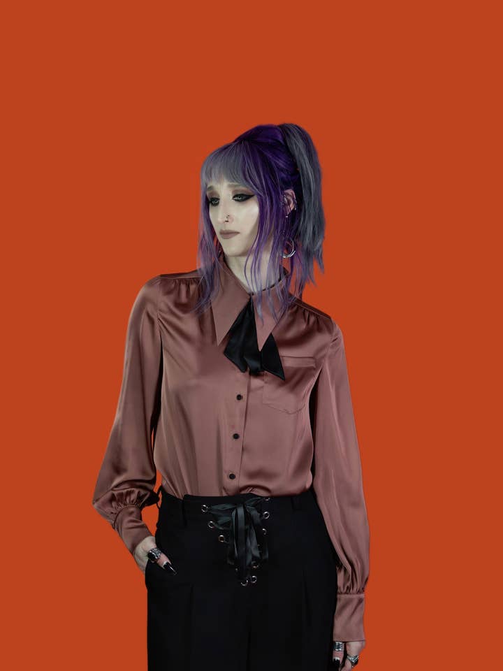 Clairvoyance Button Down Shirt for wholesale by Lively Ghosts