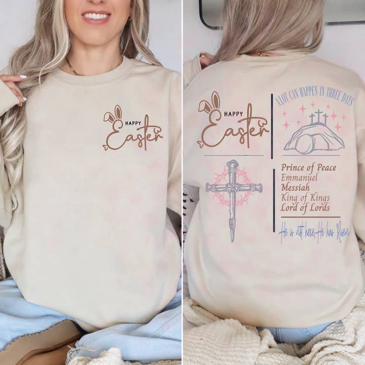 Happy Easter - Exclusive for wholesale by Pressure and Grace