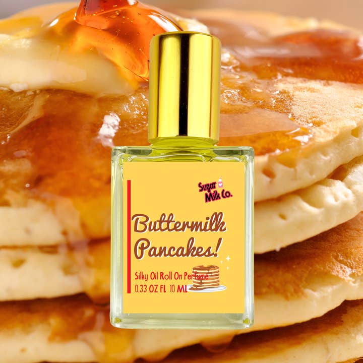 Buttermilk Pancakes Roll On Perfume Oil for wholesale by Sugar Milk Co.